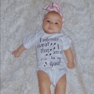 I solemnly swear I’m up to no good onesie